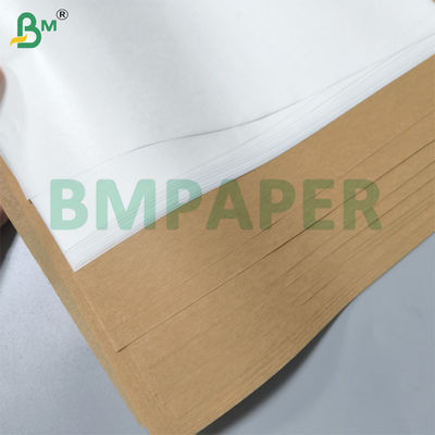 Papel para frigorífico de papel de revestimento Papel de pergaminho não branqueado e branqueado para microondas