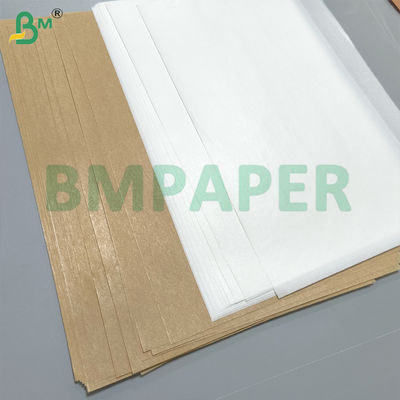 Papel para frigorífico de papel de revestimento Papel de pergaminho não branqueado e branqueado para microondas