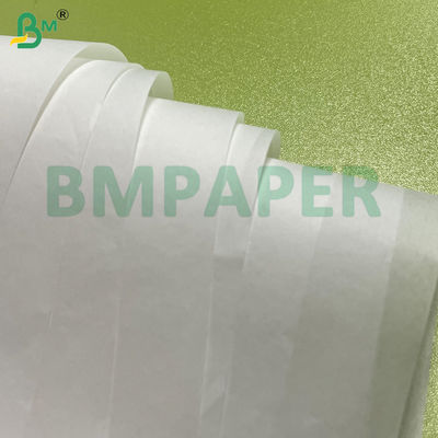 38 gm 100% biodegradável 1050 mm resistente à gordura Papel Pelleaglio Branco Para Embalagem de Alimentos