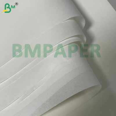 38 gm 100% biodegradável 1050 mm resistente à gordura Papel Pelleaglio Branco Para Embalagem de Alimentos