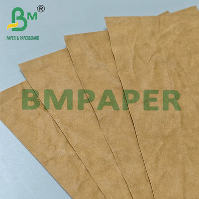 Textura natural Rolo de papel kraft lavado reciclado para embrulho de presentes