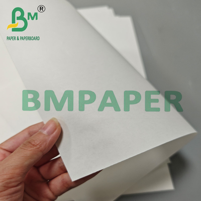 60 gm de papel kraft branco à prova de gordura de qualidade alimentar para sacos de padaria de 12" x 1000 ft