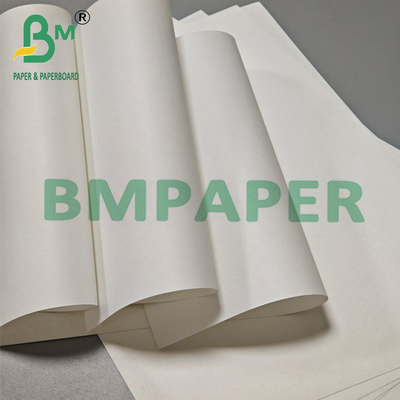 60 gm de papel kraft branco à prova de gordura de qualidade alimentar para sacos de padaria de 12" x 1000 ft