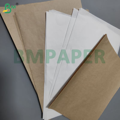 Papel de revestimento de vidro branco e castanho de 36 gm 40 gm 2450 mm resistente a moldes