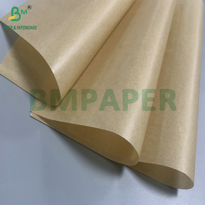 30 gm 40 gm Papel de base de silício castanho de dupla face de silicone Jumbo Roll