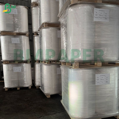 26 g 28 g de papel de embalagem de pau-de-refeição branco de 22 mm a 1090 mm, rolos