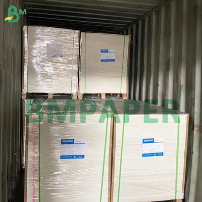 Cartão de papel impermeável revestido em uma face com verso branco não revestido 275gsm