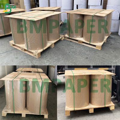 Papel de recibo de caixa térmico com revestimento liso Papel sensível ao calor