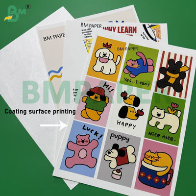 Papel de tecido revestido para jato de tinta de alto desempenho 1070D 1056D para impressão em desktop A4 A5 Tamanhos personalizados