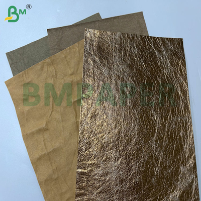 0.55mm 0.8mm 150cm Largura Cor Ouro Marrom Papel Jacron Amarrado Bolsas para Mulheres