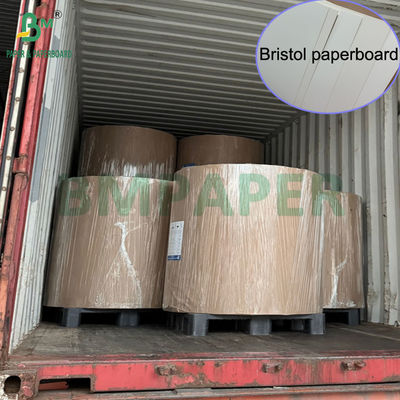 300gm 350gm 400gm Revestimento 1 lado Bristol papel de placa para caixa dobrável 22,5 " × 28,5 "