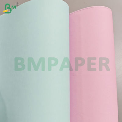 Bobinas de papel de cópia NCR CF CB CFB de 60 g/m² e 80 g/m² em várias cores