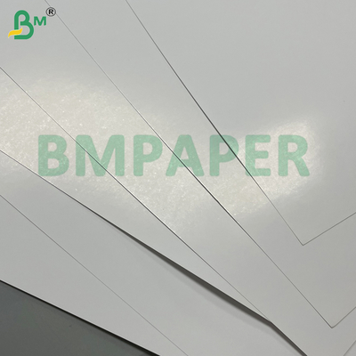 Papel revestido por jato de tinta brilhante com absorção de tinta para cartões de visita