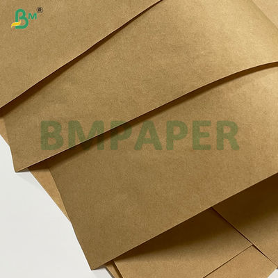 Papel Kraft não branqueado de 140 gm, de alta expansão, de 2000 mm em rolos para embalagens de cimento