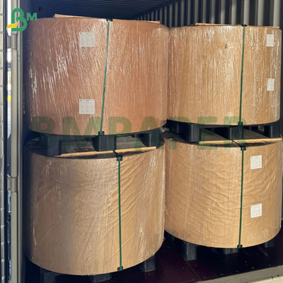 Papel Kraft Marrom Durável para Cimento 75gsm 80gsm para Sacos de Embalagem 70cm 80cm