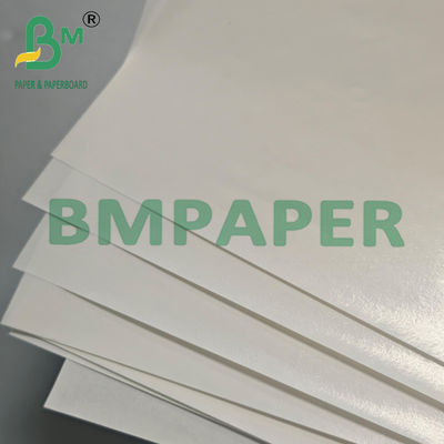 Papel Kraft branco revestido com PE impermeável de 35-70gm 500x700mm para embalagem de caixas de alimentos