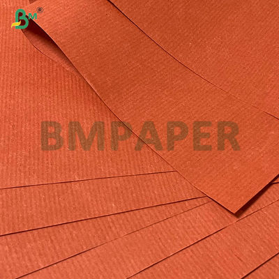 35gsm Flexible Red Stripped Kraft Paper in roll