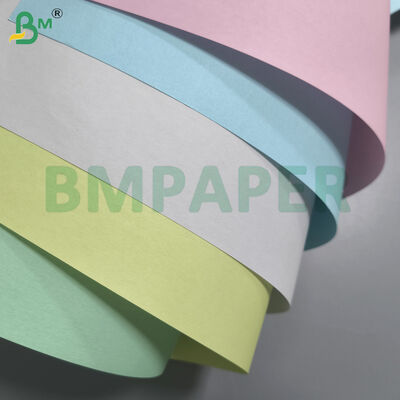Blue Image Carbonless Base Paper For Finance & Banking Receipt