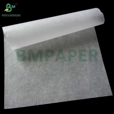 Papel de vidro transparente e seguro para alimentos 35GSM 40GSM para embrulho de manteiga