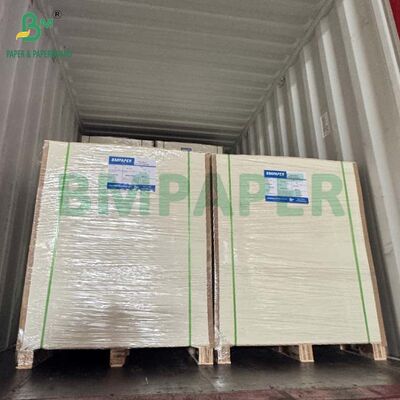 390GSM 0,7MM Papel absorvente branco Tabuleiro de esterco de cerveja para estantes de bebidas