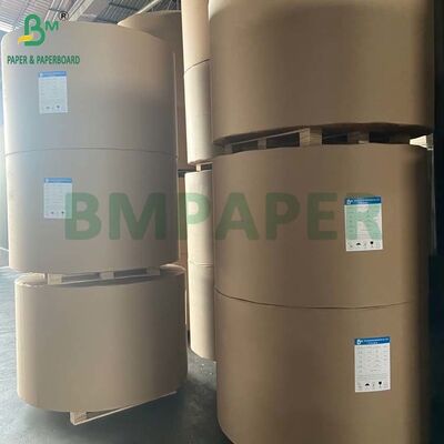 Papel artesanal castanho para entrelaçamento de vidro