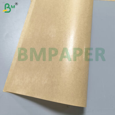 Papel Kraft Branco de Embalagem de Grau Alimentício com Uma Face Brilhante 30gsm a 80gsm