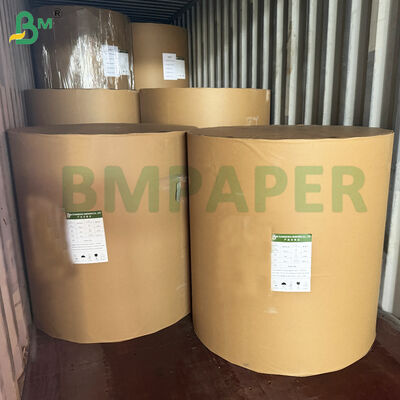 Papel Kraft Branco de Embalagem de Grau Alimentício com Uma Face Brilhante 30gsm a 80gsm
