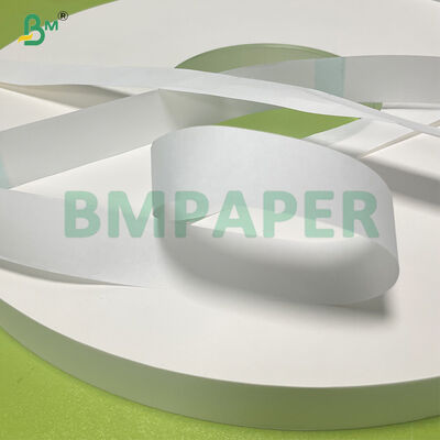 Papel para embrulho de palhinhas branco imprimível SGS FDA 28gsm 24mm 25mm