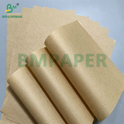 Papel Kraft Canelado Premium Natural 50gsm 60gsm para Embrulho de Presentes e Artesanato
