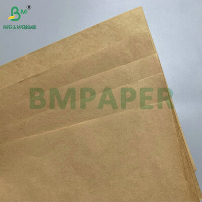 Papel Kraft Marrom de Alta Resistência sem Revestimento 70gsm 80gsm Para Fabricação de Sacos de Alimentos