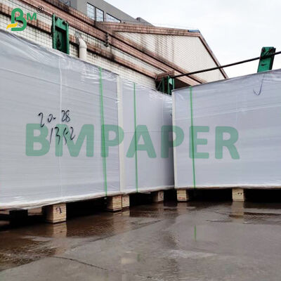 Cartão de papel branco de folha plana para embalagens de cigarros 12pt