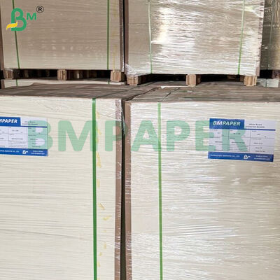 90 gm 30,75 x 24,75 " Papel de embalagem de cigarro branco de dois lados