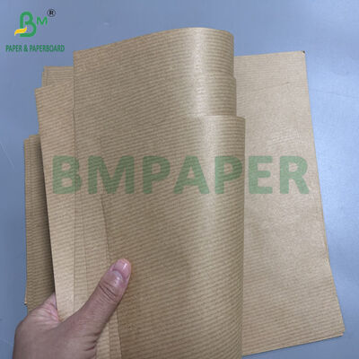 60gm Revestimento MG Papel Kraft Ribado Para Flores Embalagem 7kg x 75cm rolo