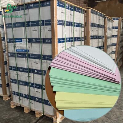 60GSM Papel sem carbono CB CF Branco Brilhante 216 x 279 mm para impressão a laser