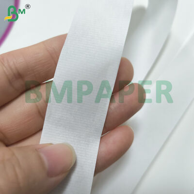 Papel Texturizado de Alta Permeabilidade ao Ar 25gsm Rolos Pequenos Pré-cortados para Fabricação de Cigarros