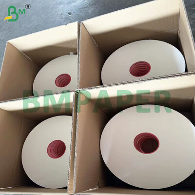Papel Texturizado de Alta Permeabilidade ao Ar 25gsm Rolos Pequenos Pré-cortados para Fabricação de Cigarros