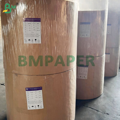 Papel Kraft Branco Monovidro 40gsm Virgem para Canudo de Papel e Sacola para Viagem