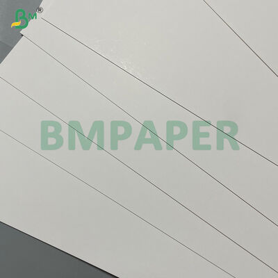 C1S Folhas de papel de revestimento de cartão de um lado brilhante branco brilhante de alta rigidez