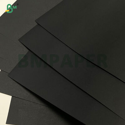 310 gm textura de superfície premium hang tag cartão preto 889 * 635mm
