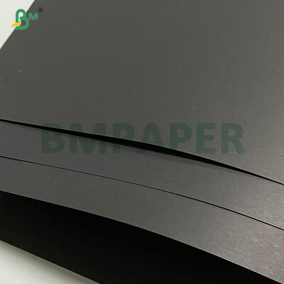 310 gm textura de superfície premium hang tag cartão preto 889 * 635mm