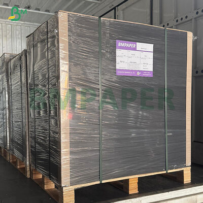 280g 300g Cartão Preto Brilhante de Madeira Virgem para DIY Artesanal