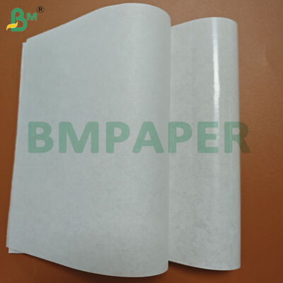 80gm Máquina vidrada folhas de papel kraft branco embalagens de alimentos