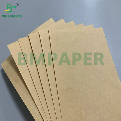 Papel Kraft de Alta Elasticidade 80gsm 90gsm Marrom/Branco para Embalagem de Pó Industrial