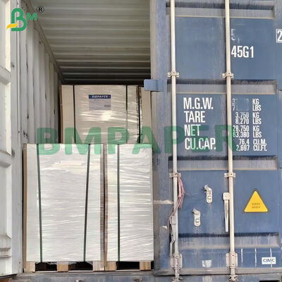 Papel de embalagem de cone de sorvete branco de qualidade alimentar Papel de base para mangas / embalagens de cone