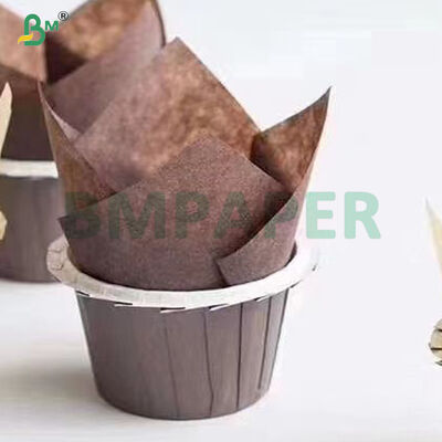 40gm Papel de revestimento de muffins premium de segurança alimentar de café para assar