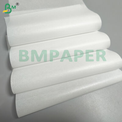 Papel de cozinha revestido com silicone rolo de papel de pergaminho branqueado de 40 gm