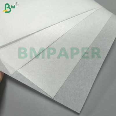 Papel de cozinha revestido com silicone rolo de papel de pergaminho branqueado de 40 gm