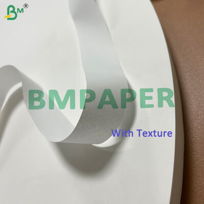 Boa porosidade 25gm papel de cigarro branco de tabaco rolo 18,5mm 23mm 46mm
