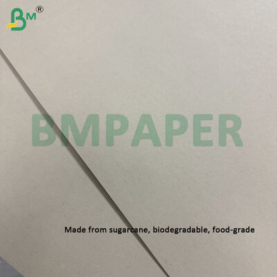 a folha crua do papel da polpa do bagaço da cana-de-açúcar 300gsm biodegradável certificou 787mm x 1092mm