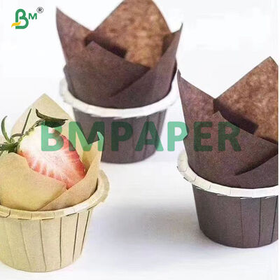 35 g 38 g 40 g 45 g Papel de revestimento antiaderente para bolinhos coloridos